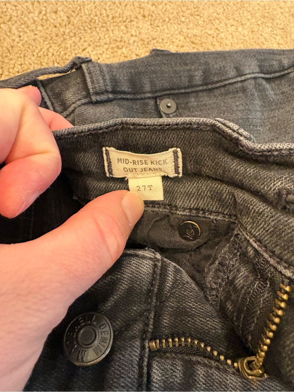 Madewell Black Bootcut Jeans - Picture 6 of 12